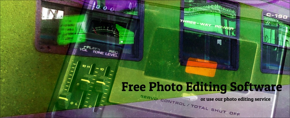 free photo editing software